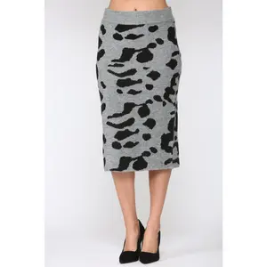 Samara Stretch Knitted Sweater Skirt