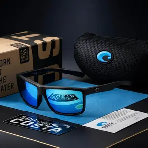 Costa Del Mar Rinconcito Polarized Sunglasses For Men, Costa Sunglasses For Men, Stylish, Durable, Versatile, Polarized, Anti-UV/Blue Light, Dust/Windproof – Gift For Him