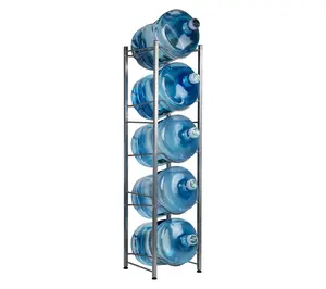 Mind Reader Heavy Duty 5-TIer Water Cooler JugHolder