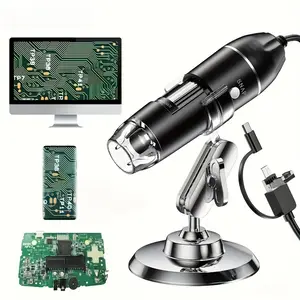 Inskam 1600X High-Definition Digital Microscope Camera, USB Portable Electronic Scope for Skin Analysis, Insect Study & Circuit Inspection