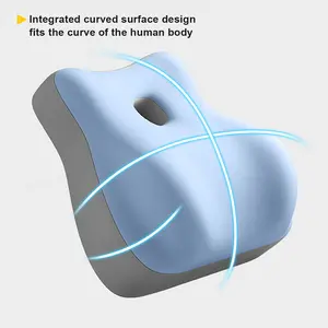 Multifunctional Lumbar Support Neck Support Spine Memory Pillow, Ergonomic Wedge Pillow, Improves Sleep Posture, Relieves Back Pressure