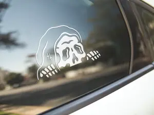 Lurking Class Reaper Vinyl Decal For Car Windows, Laptop Sticker, Bumper Sticker, Tank, Sketchy, JDM, Peeking