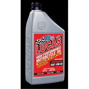 LUCAS OIL 10777 High Performance Motorcycle Oils