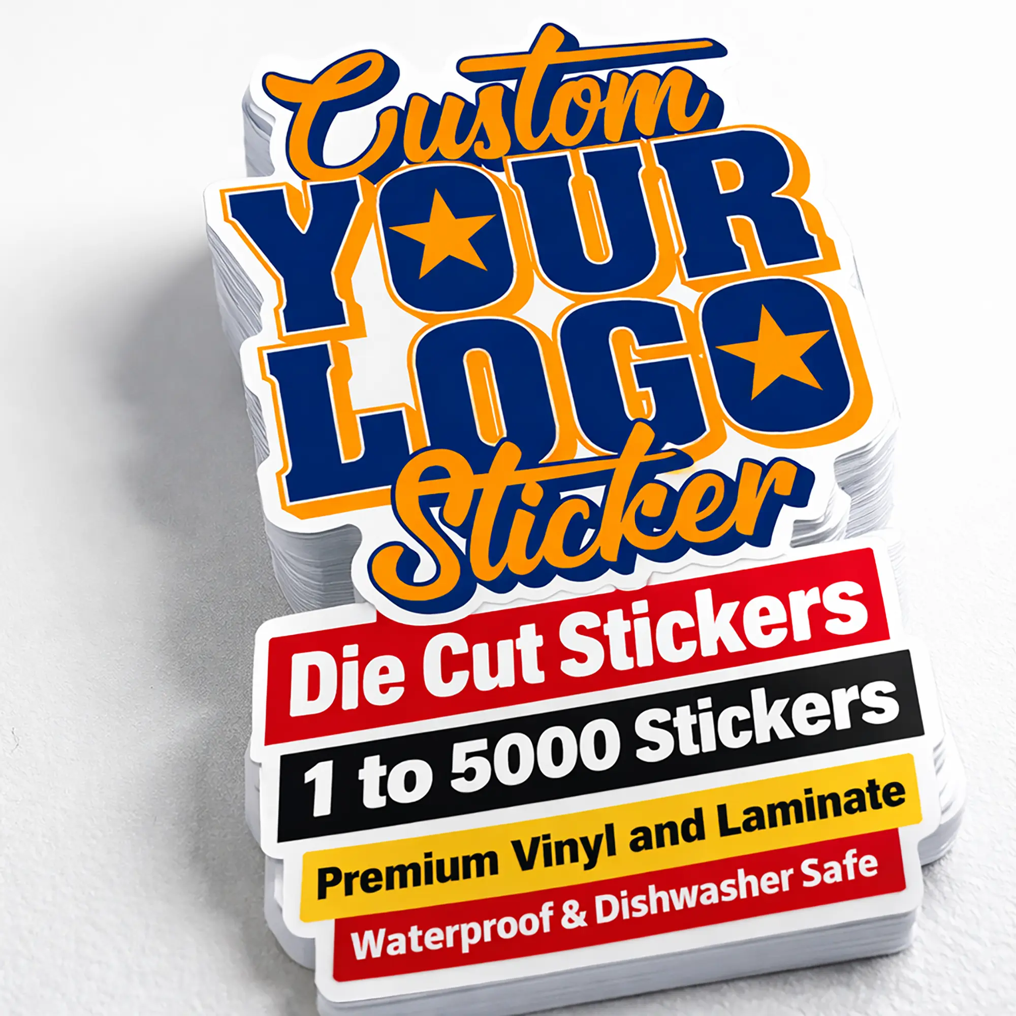 Custom Vinyl Stickers / Die Cut Stickers / Logo Stickers / Waterproof