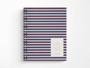 Notem NELA Journal - Large Bordeaux & Blue