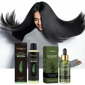 Rosemary hair care set, rosemary shampoo+rosemary hair oil. This herbal essence deeply nourishes and repairs the hair, provides moisture and moisture, and restores the luster and smoothness of dry and impetuous hair.
