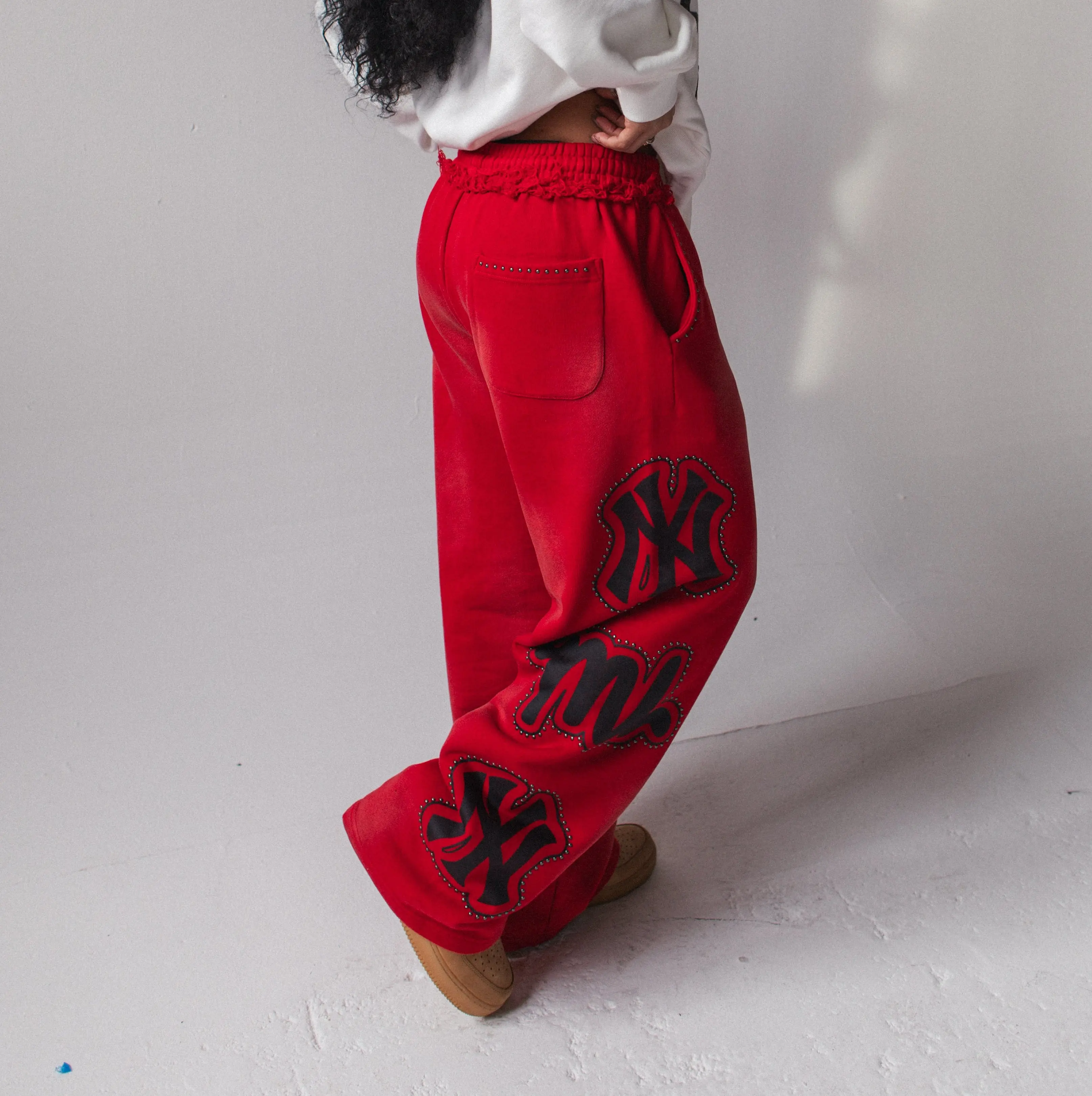 NY CITY CORE SWEATS [RED]