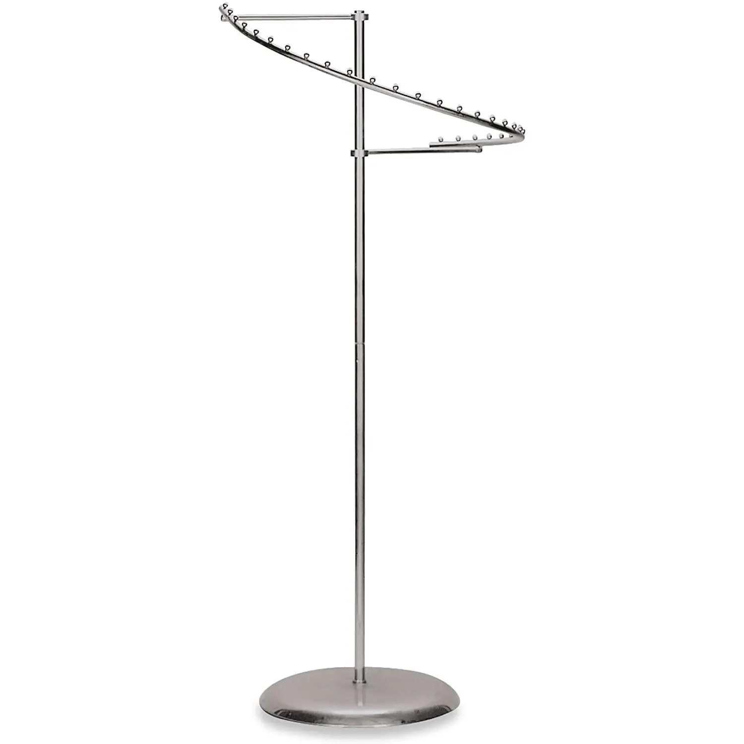 29-Ball Spiral Clothing Rack