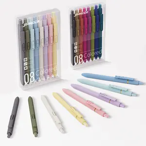 0.7mm Gel Pen, 8pcs Quick-Dry  Ink Pen , Fine Point Smooth Writing Pen, Ballpoint Pen for School, Office, and Home Supplies TikTokShopJumpstartSale