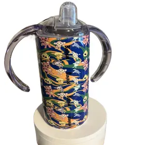 Customized Stainless Steel Sippy Cup/ Toddler cup with straw.