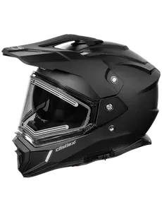 Castle X CX200 D/S Solid Snowmobile Helmet w/Electric-Lens Shield