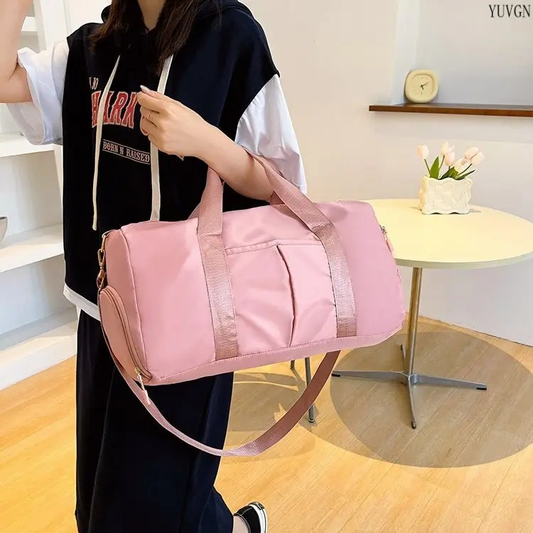Unisex Fashionable Large-Capacity Dry-Wet Separation Gym Bag - Gym Tote for Short Trips, Outdoor Activities