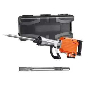VEVOR Demolition Jack Hammer,  2200W Electric Jackhammer Heavy Duty, 1350 BPM Concrete Breaker, 2pcs Chisels Bit Chipping with Case