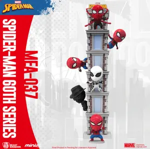 Marvel Spider-Man 60th Anniversary Collectible Series MEA-037 Iconic Journey Tribute for Fans and Collectors Celebrating 60 Years of Marvel's Spider-Man