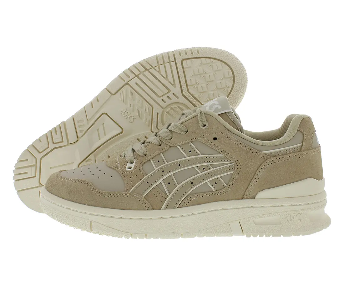 ASICS EX89 Men's Court-Style Sneaker - Retro Leather Athletic Footwear for Training and Casual Lifestyle Wear, Sports Shoes
