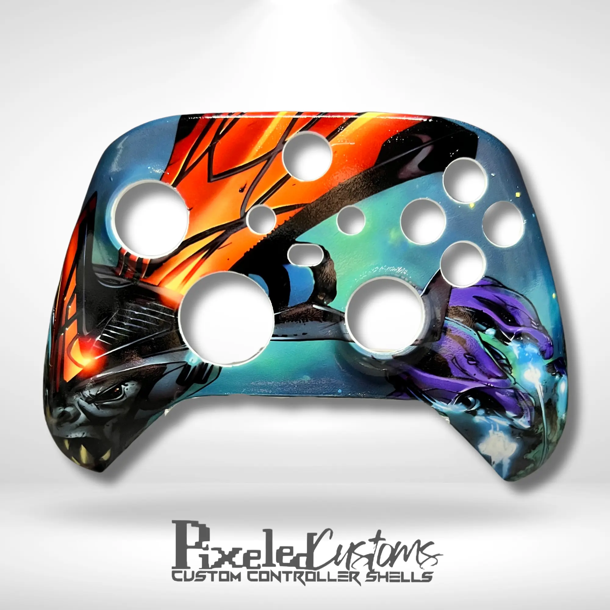 Vintage Halo 360 Art Controller Shell for Xbox S/X Front Housing Faceplate