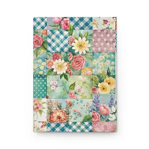 Floral Patchwork Hardcover Journal