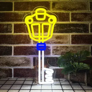 Kingdom Hearts Keyblade Decorative Neon Sign, Decorative Neon Light, Game Room Decor, Keyblade Replicas, Led Logo Sign, Kingdom Key, Kingdom Hearts
