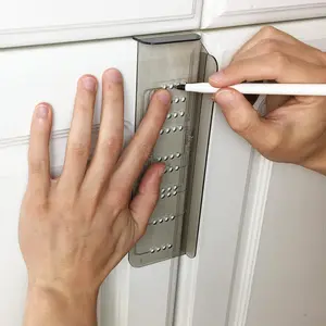 Cabinet Door & Drawer Hardware Installation Template Kit Made in The
