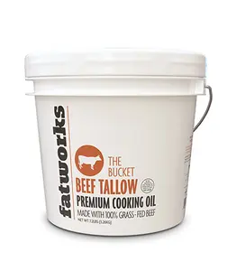 The Bucket- 1 Gallon Grass Fed Tallow