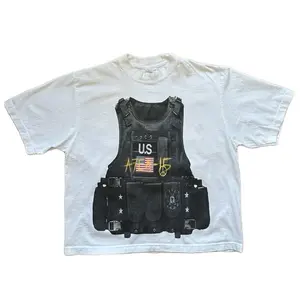 U.S Bullet Proof Vest - No War Tee