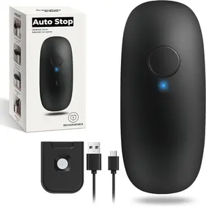 Ultrablade PRO Auto Stop Can Opener - Rechargeable Electric Can Opener for Kitchen for Seniors with  - One Touch Side Cut Opener, Smooth Edge, Handfree, Wall Mounted Small Size, Black