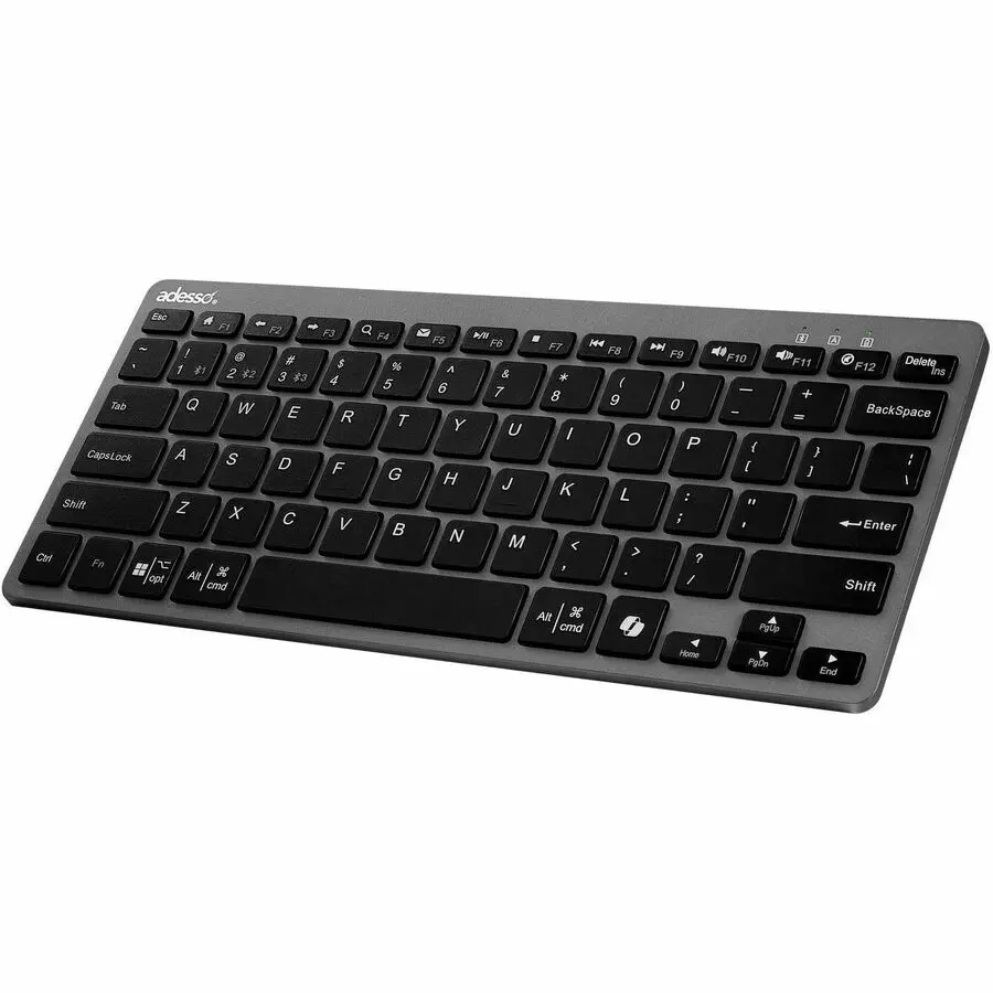 Adesso Multi OS Bluetooth Scissor Switch Keyboard w/CoPilot AI Hotkey WKB-7000