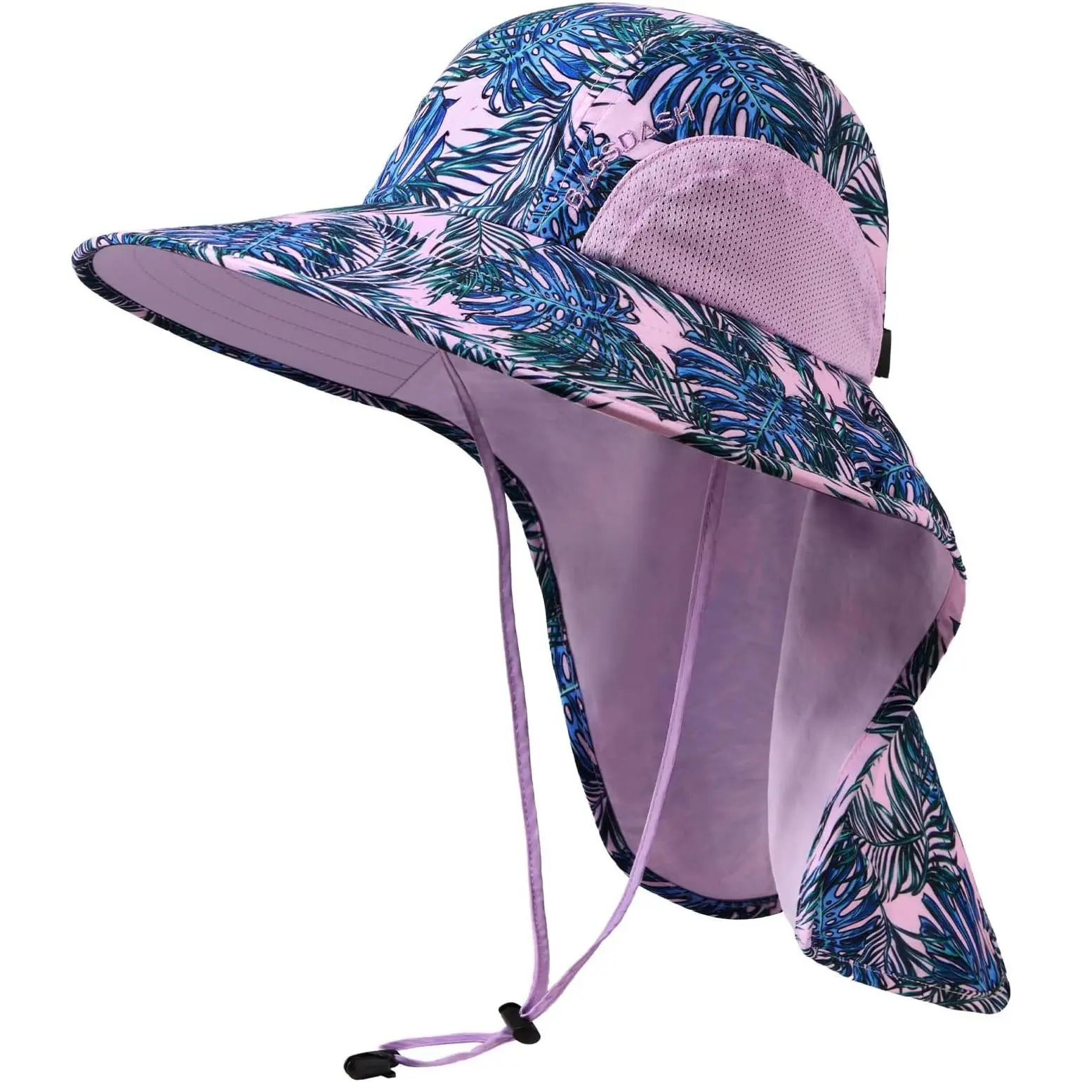 Palm Leaves/Light Purple