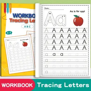 32-Page A-Z Alphabet Practice Book, Writing Exercises, Creative Coloring Adventure, English Homework, Improve Writing Skills, Easter & Christmas Gift
