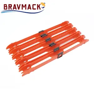 10pcs/pack Fishing Plastic Line Winding Board Rig Holder Rig Winders Hanging Fishing Line Winding Fishing Accessories