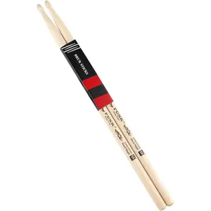 Drum Sticks 1 Pairs Drumsticks 5a  Hard Maple  Tip Drum Stick Ideal for Drummers of  Levels, for Drums, Percussion and Practice (Hard Maple 5A-1P)