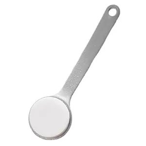 Exfoliating Long-Handled Bath Sponge/Scrubber for Back & Body, Exfoliation Cleaning Tool for Bathroom Showers
