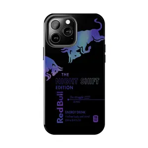 RedBull Night Shift Holographic Phone Case Compatible with iPhone 7, 8, X, 11, 12, 13, 14, 15, 16 17 & Samsung Galaxy S21, S22, S23 & S24 S25 series