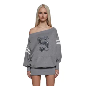 Team Spirit Off The Shoulder Dress