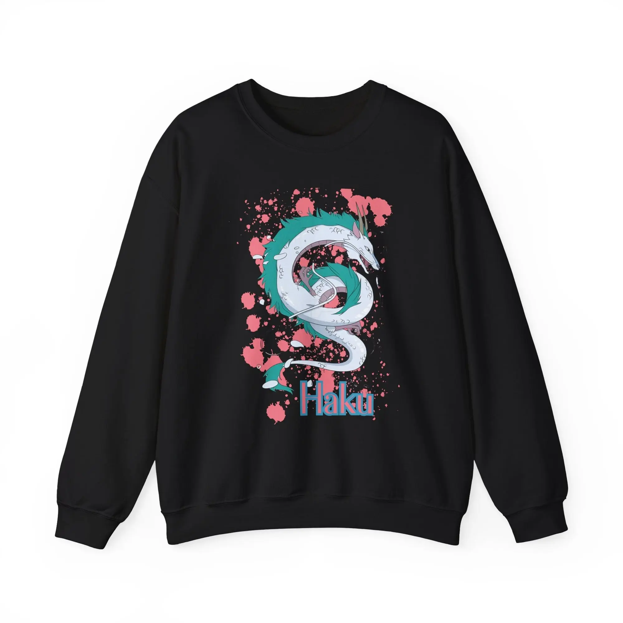 Haku Sweatshirt, Hoodie, TShirt – 100% Cotton Spirited Away Dragon Hoodie, Studio Ghibli Anime, Howls Moving Castle Shirts, Studio Ghibli Anime Shirts