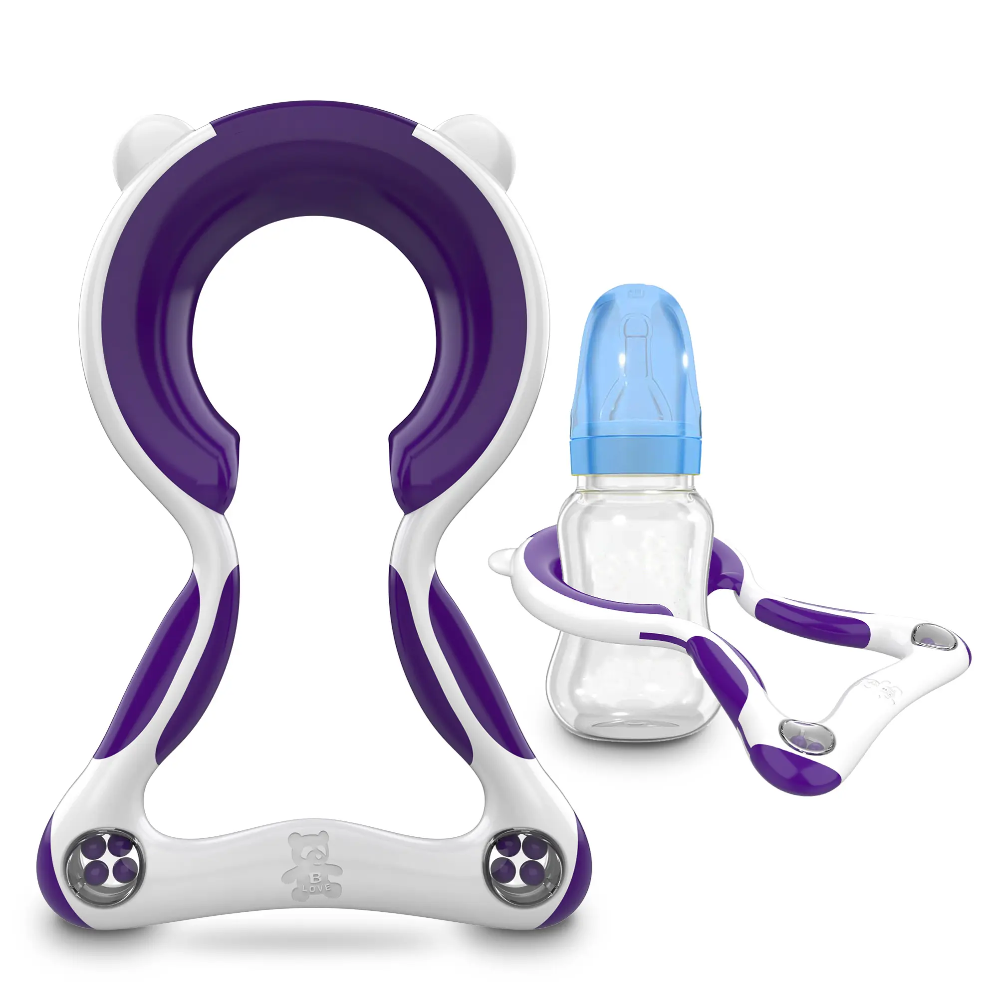 The baby bottle holder