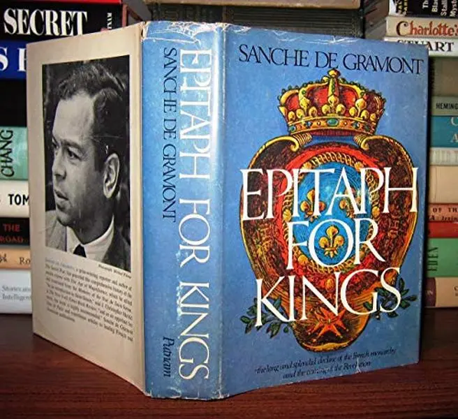 USED-Epitaph For Kings by Sanche De Gramont (Hardcover)
