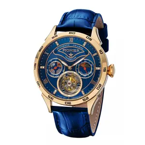 Geneva Automatic Tourbillon Pionier - GM-902-5 | Gold | Handmade German Watch