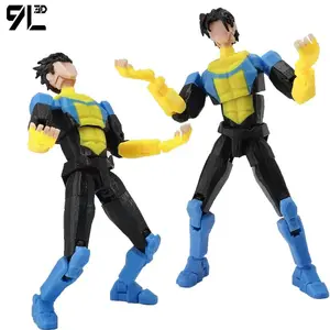 9L3D Unbeatable Mark Gay Mark Grayson Dummy13 Anime Action Poseable Collectible Model Multi-Jointed Figure Gifts For Kids Adults