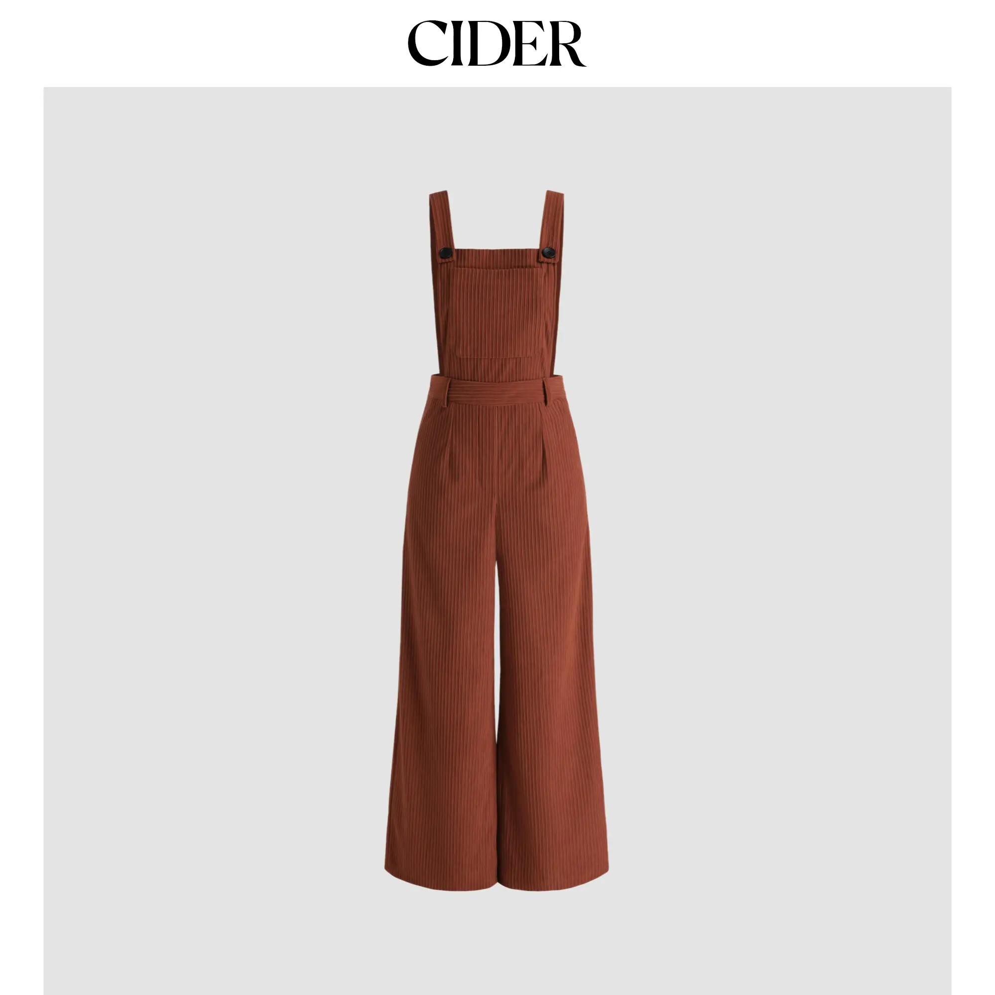 Cider Corduroy Wide Leg Jumpsuit