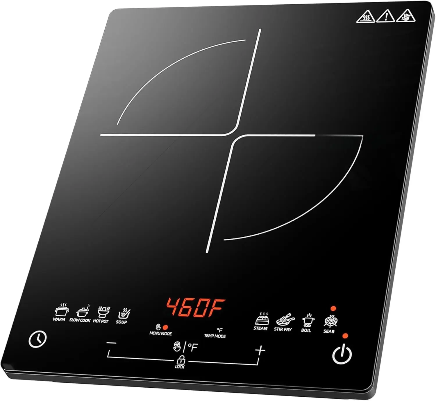 Induction Cooktop 1800W Portable Electric Stove - TikTok Shop