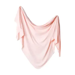 Copper Pearl Knit Swaddle Blanket