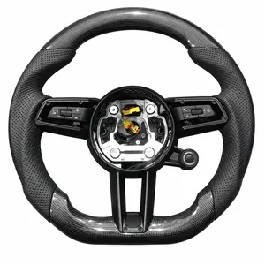 Porsche Ready-To-Ship Custom Carbon Fiber Steering Wheel (2017-2024)