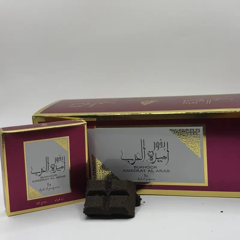 Luxury Bokhoor 40g Premium Arabic Incense for Home Fragrance Rich Scent Long Lasting Pure Elegance in Every Burn