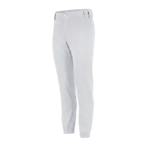 Penveer Pull-Up Youth Baseball Pants, Quarter Open Fly Boys Baseball Pants with Durable Snap & Elastic Bottom, T Ball Pants - (White) Sports Jogger Sweatpants Tracksuit Outfit