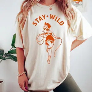 Stay Wild Cowgirl  Vintage Tshirt, Cowgirl Shirt, Country Girl Shirt, Western Shirt, Country Shirt, Rodeo Shirt