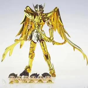 In Stock CS Model Saint Seiya Myth Cloth EX Taurus Aldebaran  Gold Knights of The Zodi 24 hours delivery ac Action Figure