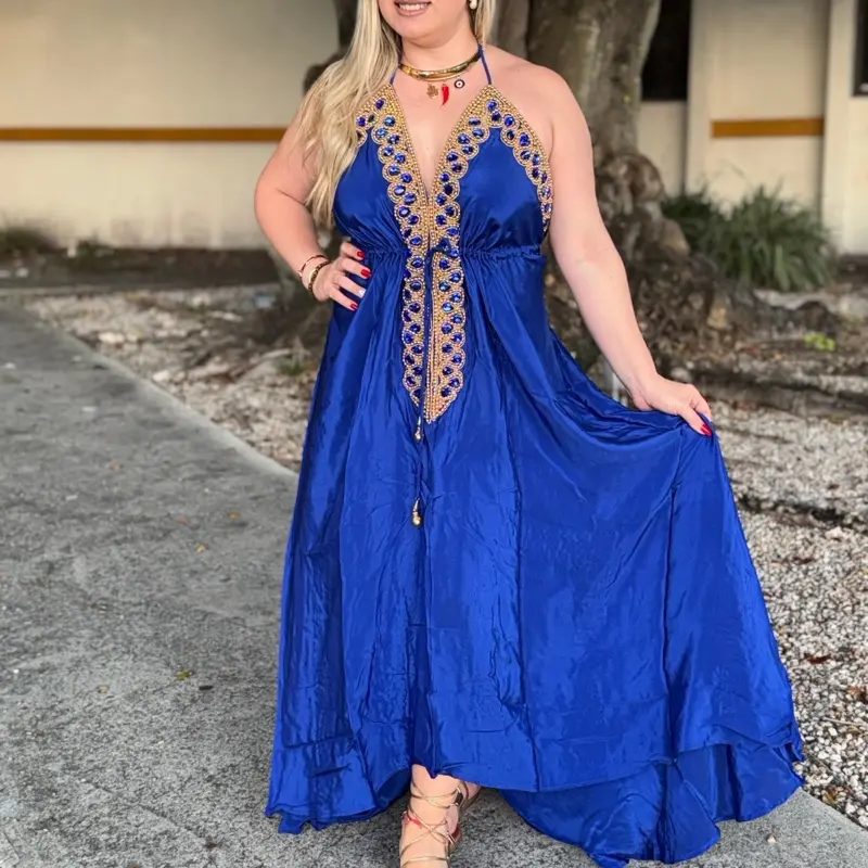 dama dresses royal blue Dancing Queen 3274