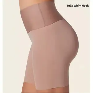 Stay in Place Seamless Shaping Shorts - Soft Fabric Ruched Design, Light Compression and Anti-Slip Grip Technology