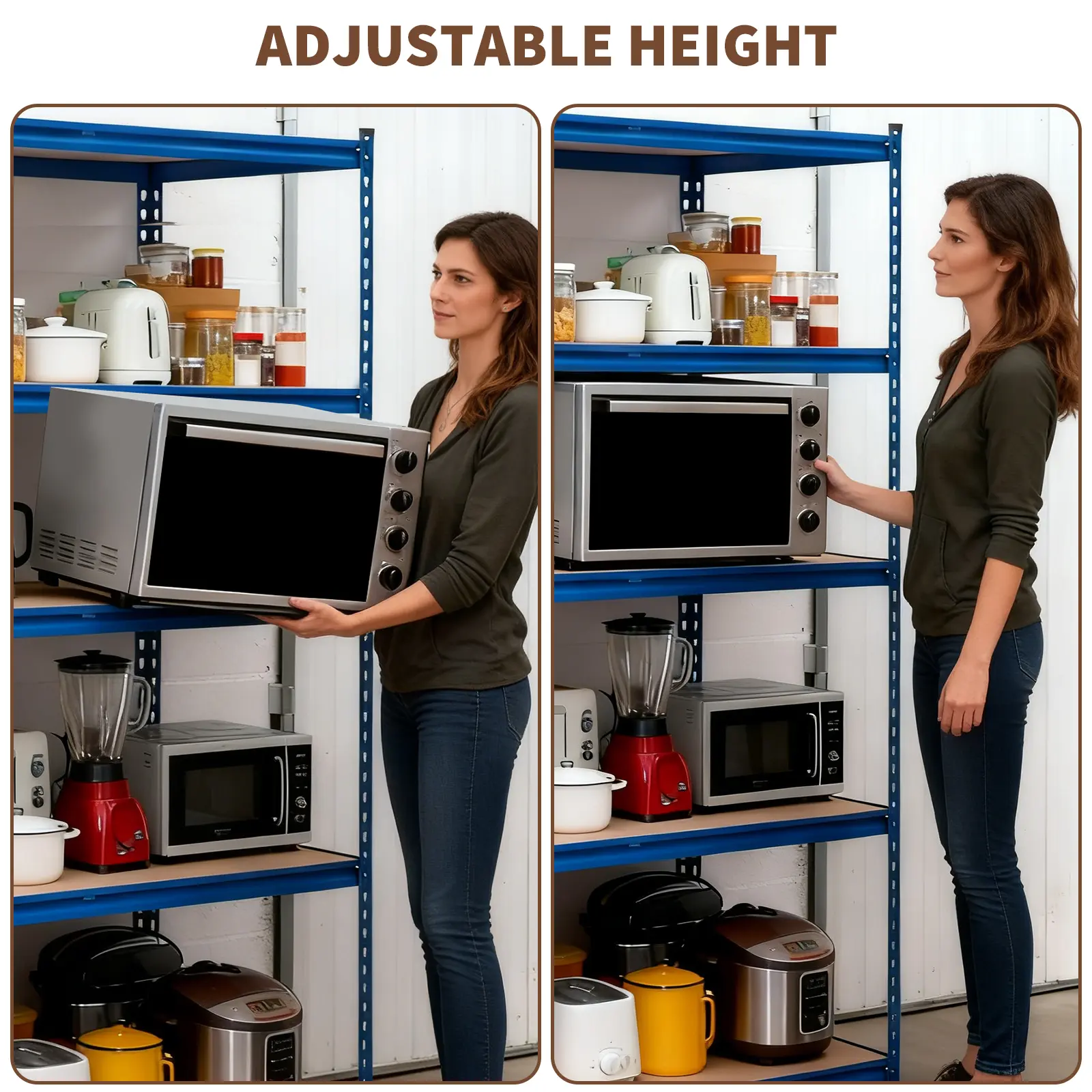 4824R High Gloss Blue 1225(L)x615(D)x1813(H)mm